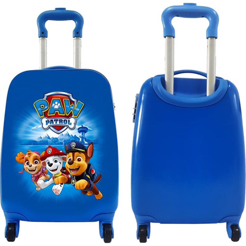 Nickelodeon Podr&oacute;ż PAW PATROL SUITCASE BLUE 16