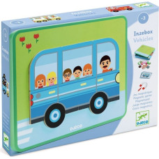 Djeco Inzebox magnetic game - Vehicles