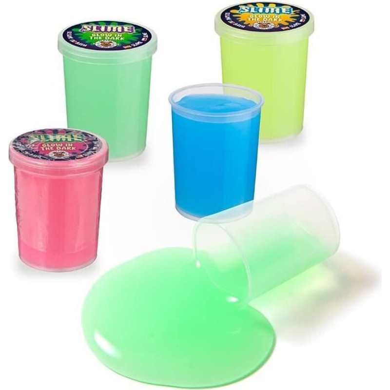 Trendhaus Glow-in-the-dark slime (35 g) (1 pc., 4 designs)