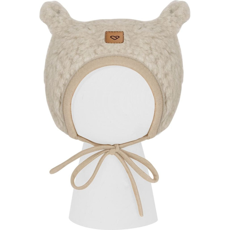 Wool cap Violet Nevada S 0-6m beige