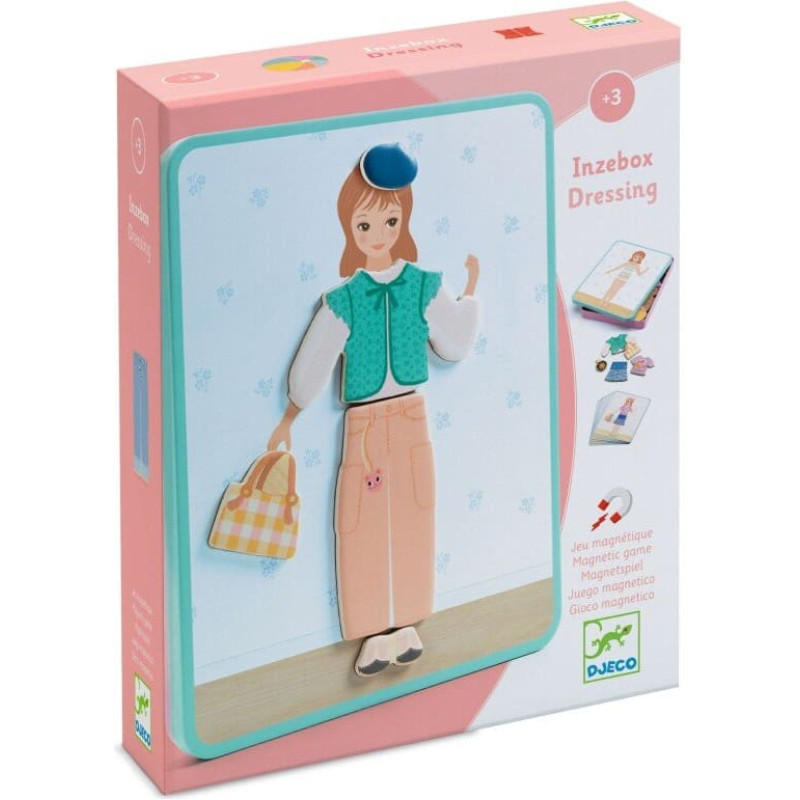 Djeco Inzebox magnetic game - Dressing
