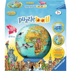 Ravensburger Round puzzle Children's Globe, 108 pieces, age 7+