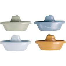 Little Dutch Stackable Bath Boats Blue
