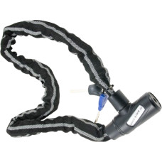 Bottari Lock "PREMIUM SECURITY", &Oslash;8x1000mm, black with reflector