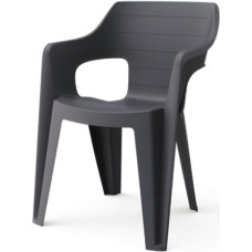 Keter Dārza krēsls Bilbao Low Back pelēks