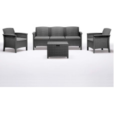 BICA Gartenmöbel-Set VENEZIA 3 GRAU