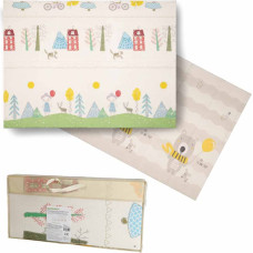 Lernfähige doppelseitige faltbare Schaumstoffmatte 150 × 200 cm, Bären und Bäume