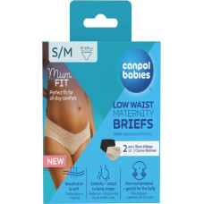 Canpol 78/018 Mum fit majtki ciążowe pod brzuch rozmiar S/M 2 szt.