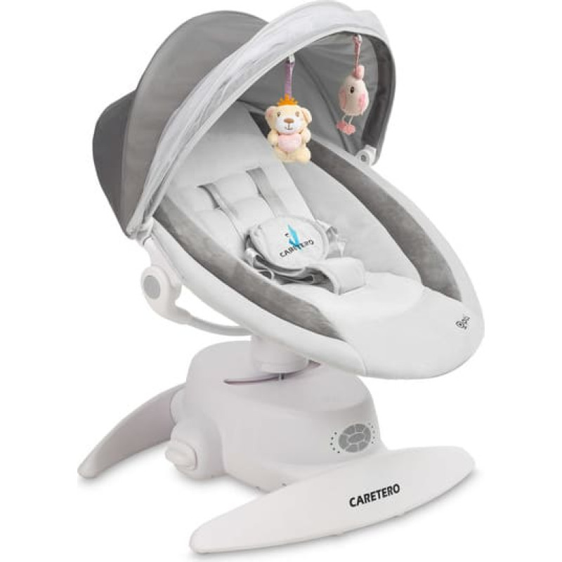 Caretero Babyschaukel „Opti“, grau