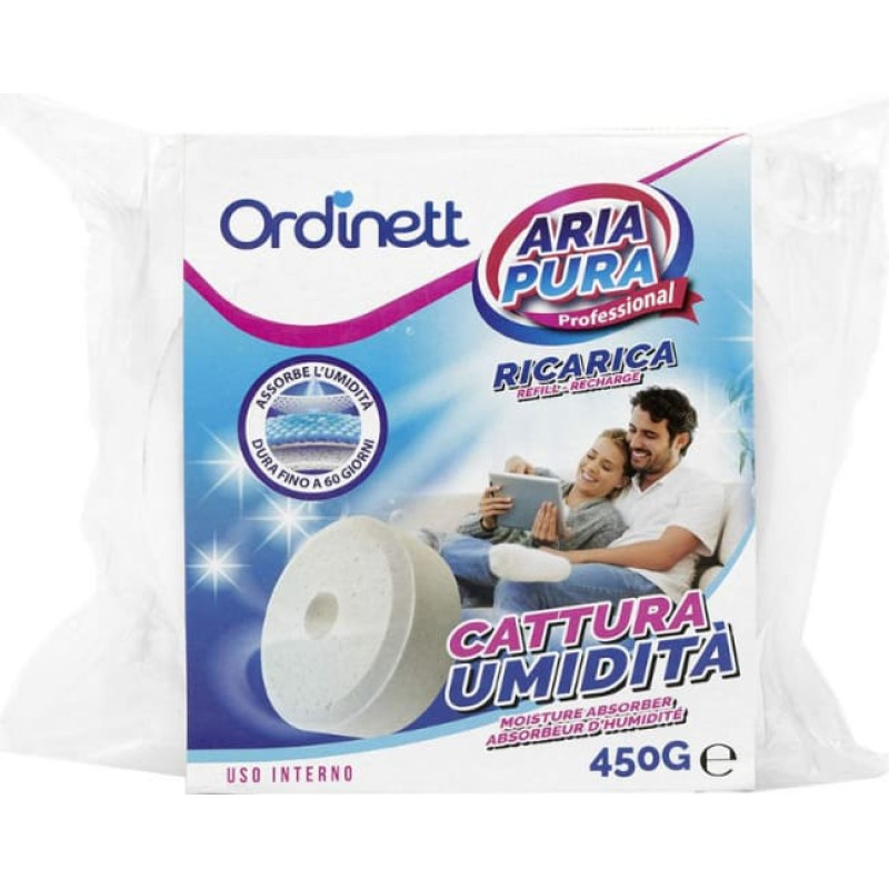 Ordinett Nachfülltablette für Luftentfeuchter, 450 g, neutraler Duft