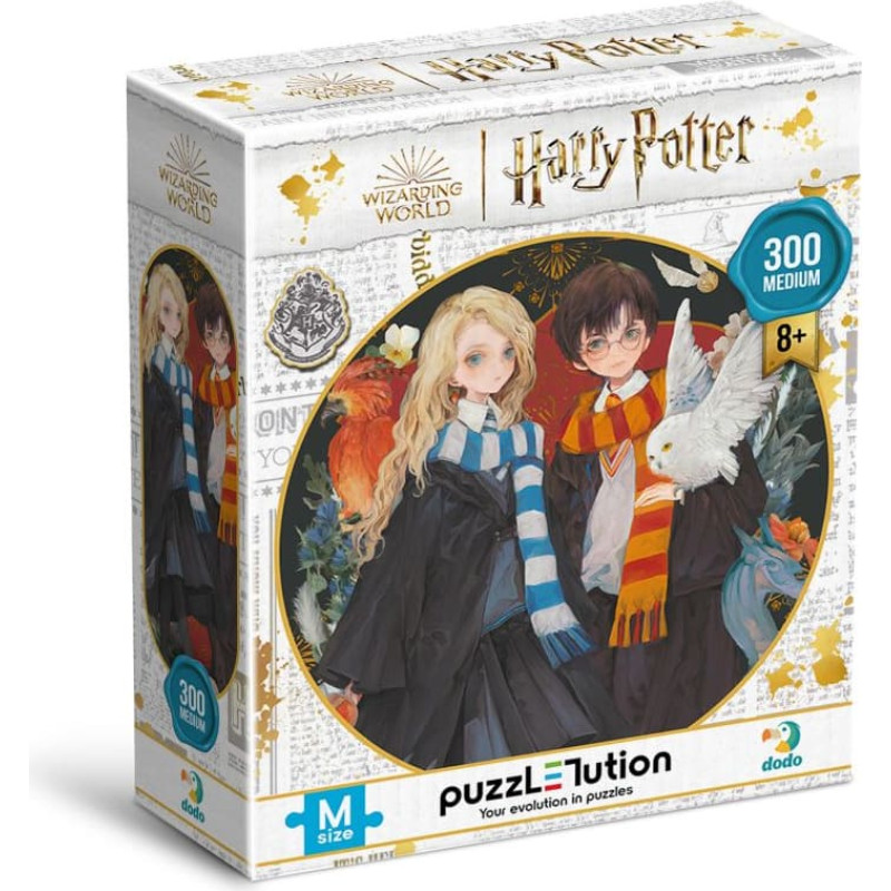 Dodo Educational puzzle Medium-M Harry and Luna 300 pcs.
