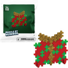 Plus Plus puzzle by number Christmas present, 40 pcs.