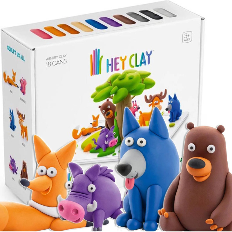 Hey Clay Forest Animals 18011