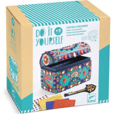 Djeco DIY - Mosaics & Stickers - Chest - Super Treasure