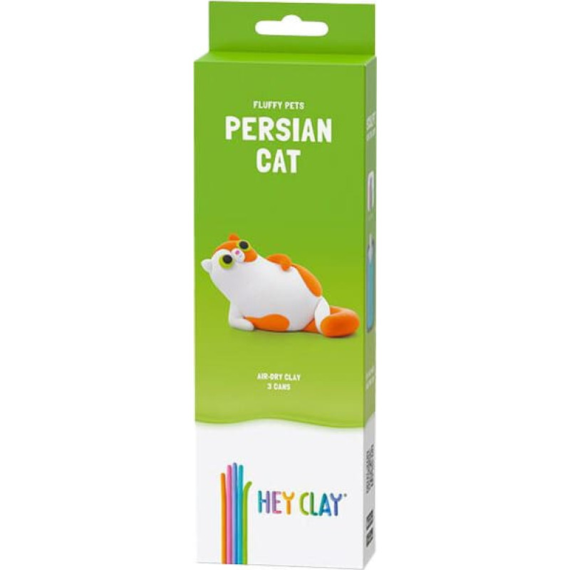 Hey Clay HCL30113CEE Figurka Puchate zwierzaki Kot Perski 3 pak