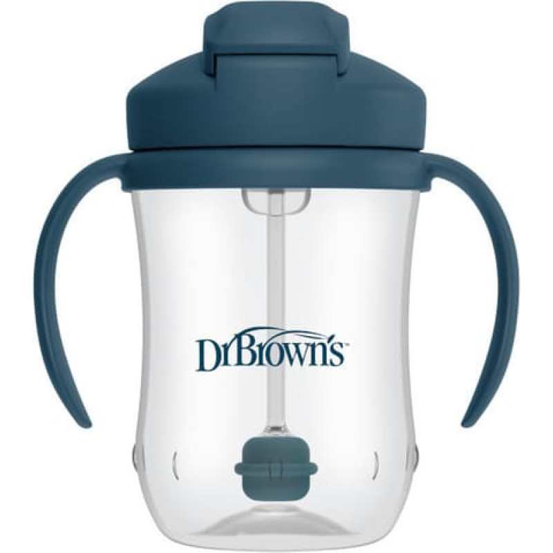 Dr.browns TC91105 FIRST STRAW MUG 270 ML NAVY BLUE 6+