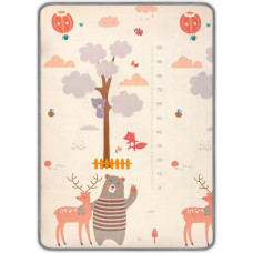 Milly Mally aufrollbare Schaumstoff-Spielmatte Kinder Animals