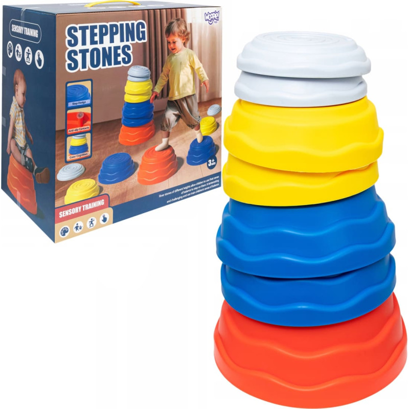 Woopie Kamienie Balansujące Sensoryczne Trening R&oacute;wnowagi 5 szt
