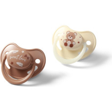 Babyono anatomical silicone soother0-6m 1670/01