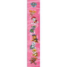 Nickelodeon Dekoracje ROOM DECORATION MEASURING CHART PAW PATR