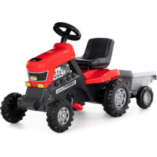 Polesie Tractor Turbo with trailer and pedals
