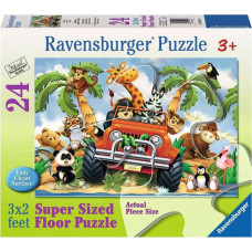 Ravensburger Floor puzzle, 24 pcs, Jungle Animals