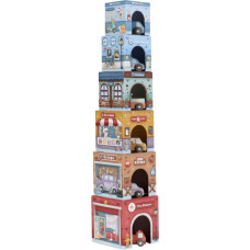 Little Dutch Stacking Blocks with Cars FSC