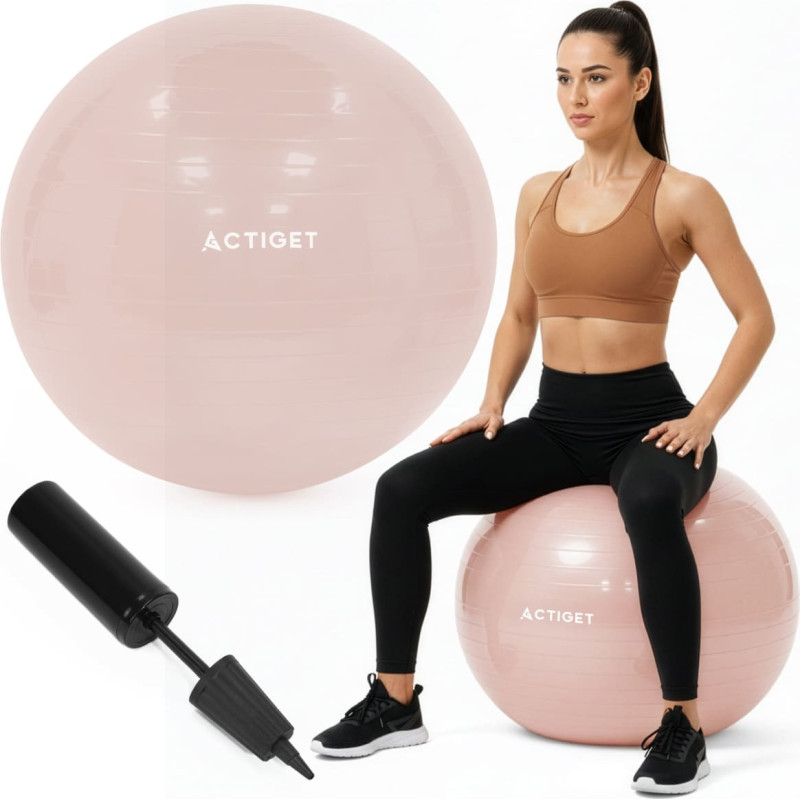 Springos Gym ball with pump 65 cm ACT0143