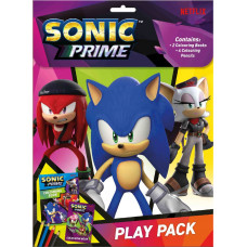 Kids Euroswan - Akcesoria Licencyjne COLORING SET WITH NOTEBOOK SONIC