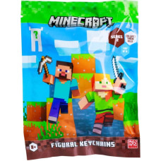 Minecraft Figural keychain in blind pack, 6 cm
