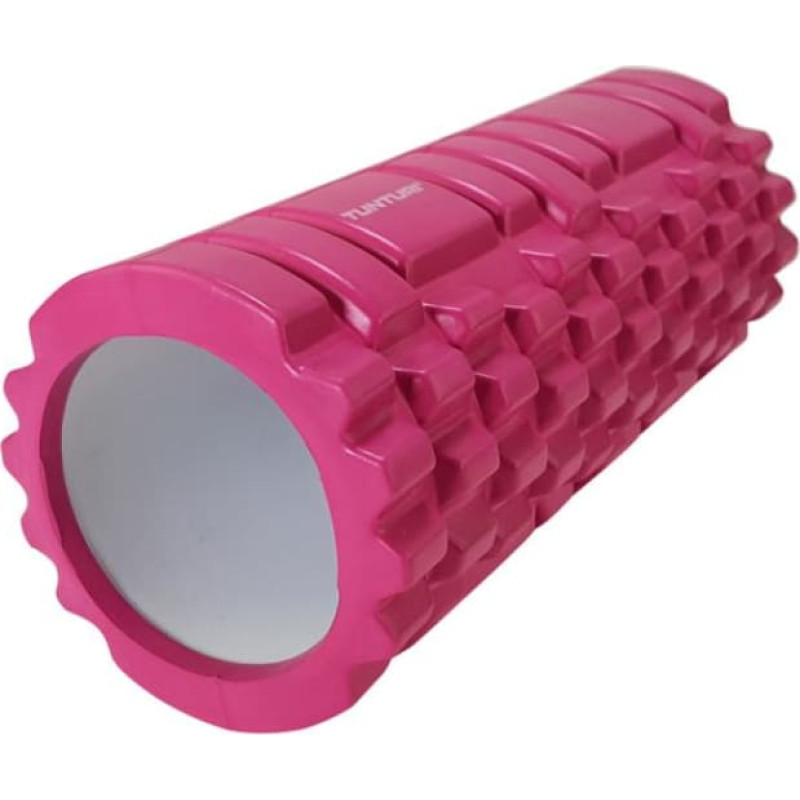 Tunturi Massaažirull TUNTURI Yoga Foam Grid Roller 33cm, roosa