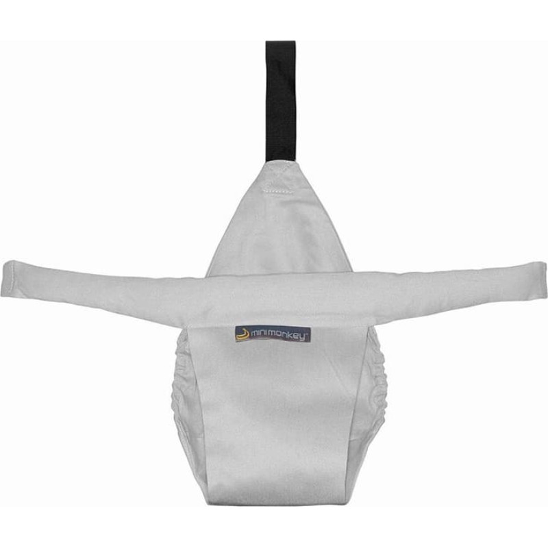 Minimonkey MKY_00000396 Szelki do krzesła dla niemowlaka Mini Chair 6m+ jasnoszare