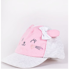 Yo Baby SCORPIO CZD-620 Czapka z daszkiem dziewczęca 42-46 cm