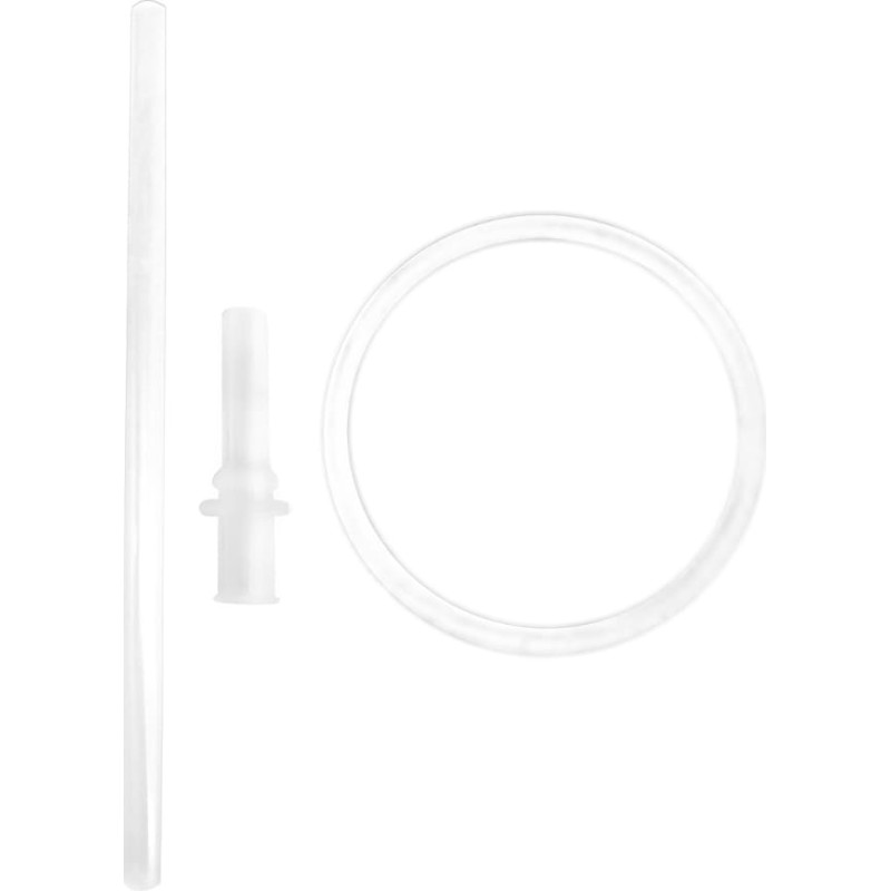 Spare kit for PP Cup with silicone straw and strap 450ml Music Fest