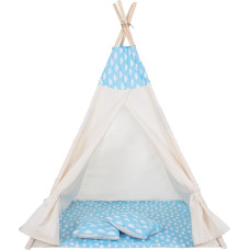 Springos Tipi tent Springos TIP05 cloud blue