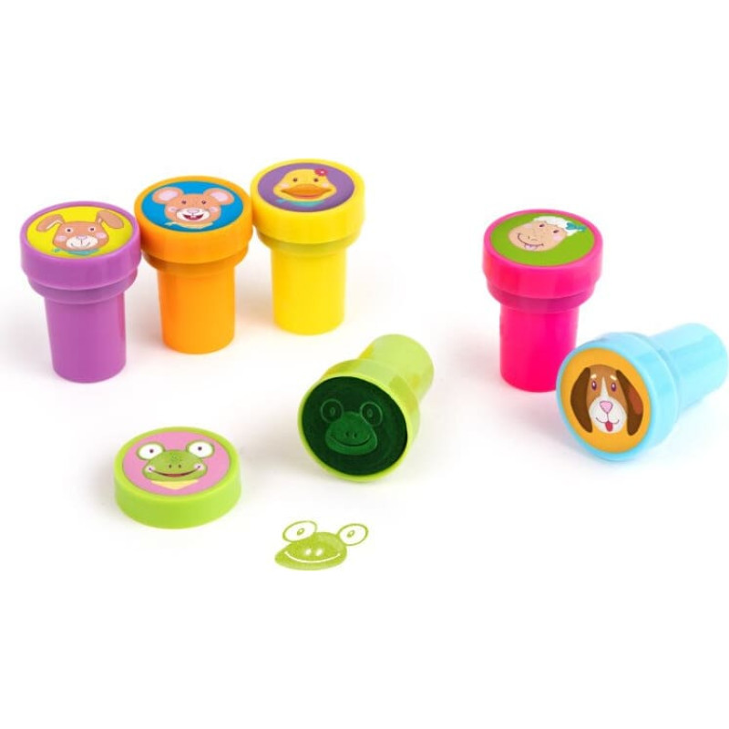 Trendhaus Tommy & Friends - Self-inking stamps (1 pc., 6 designs)