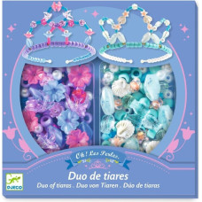 Djeco Duo of tiaras - Blue