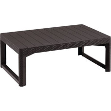 Keter Gartentisch Lyon Rattan Table, braun