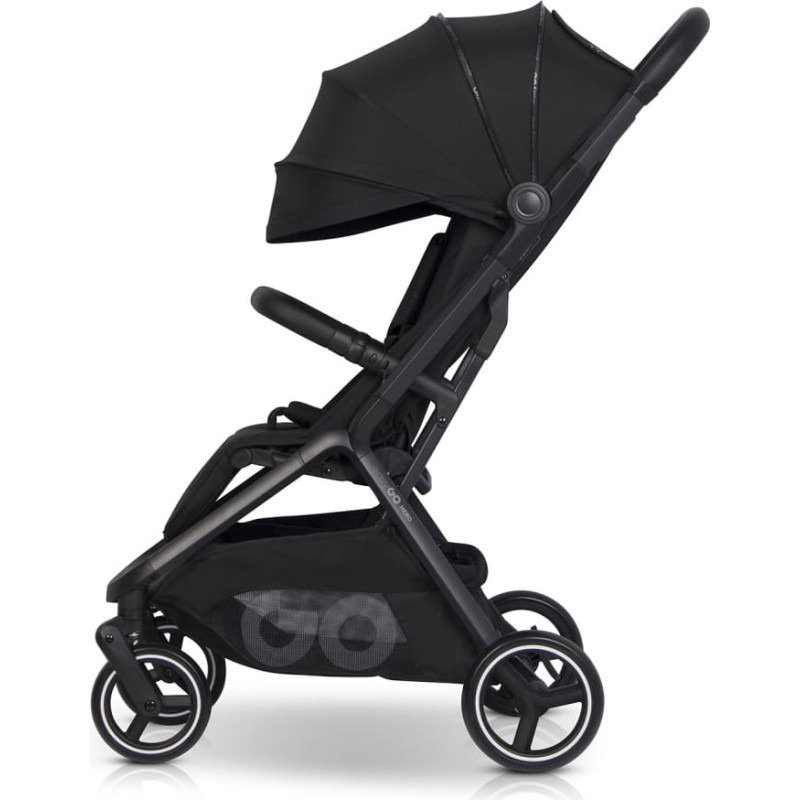 Euro-Cart EASY GO Kinderwagen HERO EBONY BLACK