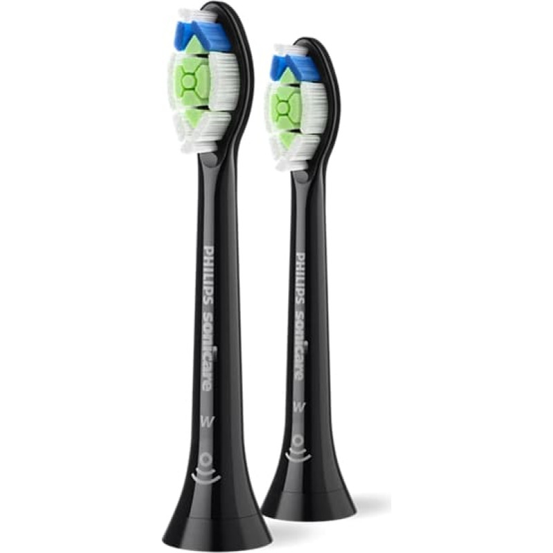 Philips Sonicare Optimal White Zahnbürstenköpfe (2 Stück), schwarz — HX6062/88