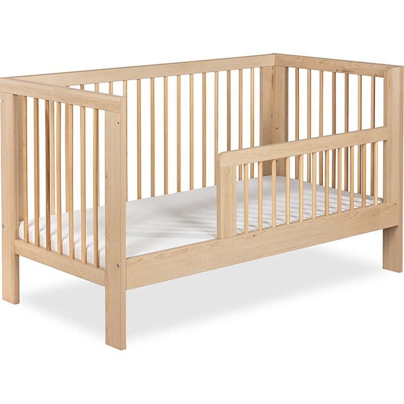 Kinderbett Klupś LittleSky OLIVIA 140×70 cm mit Rausfallschutz, Buche