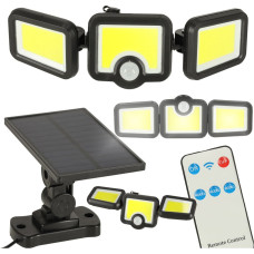 LED-Solarlampe 3-in-1 mit Dämmerungs- und Bewegungssensor
