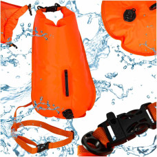 Schwimm- und Rettungsboje mit Trockentasche und Pfeife – 28 l