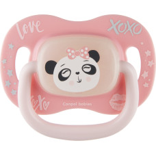 Canpol 34/935 Silikon-Schnuller 18 M+ rund „Exotic Animals“ – Panda