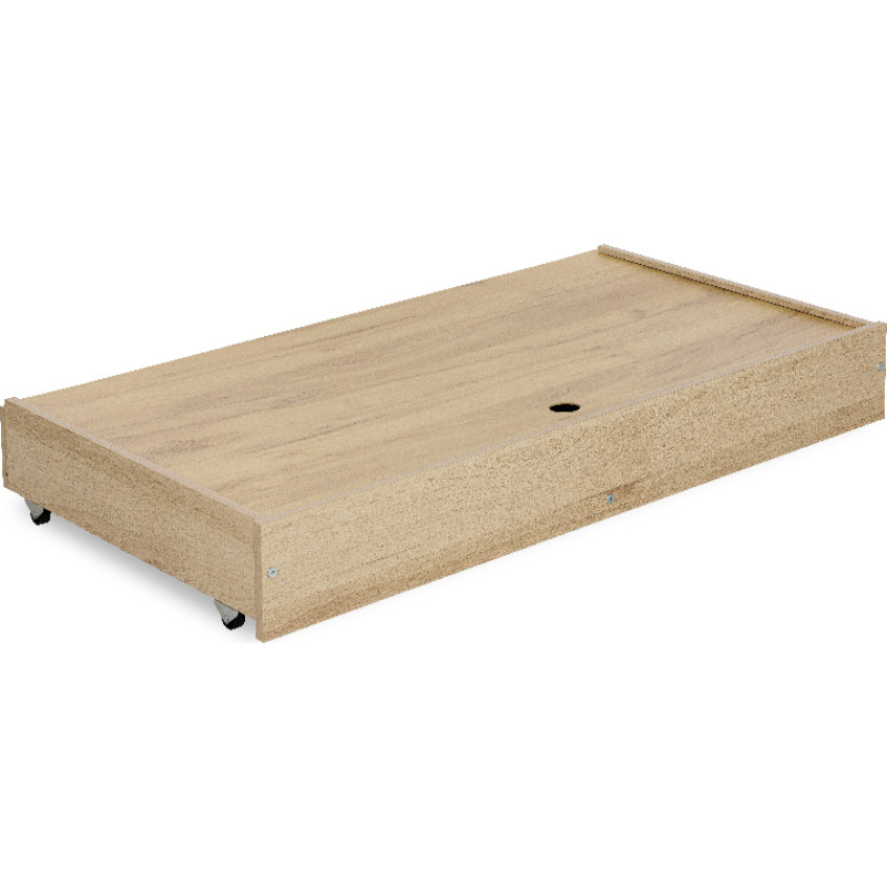 Klupś Bett-Schublade 140×70 cm, Buchefarbe