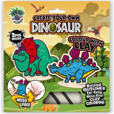 Splat Planet clay colouring Dinosaur