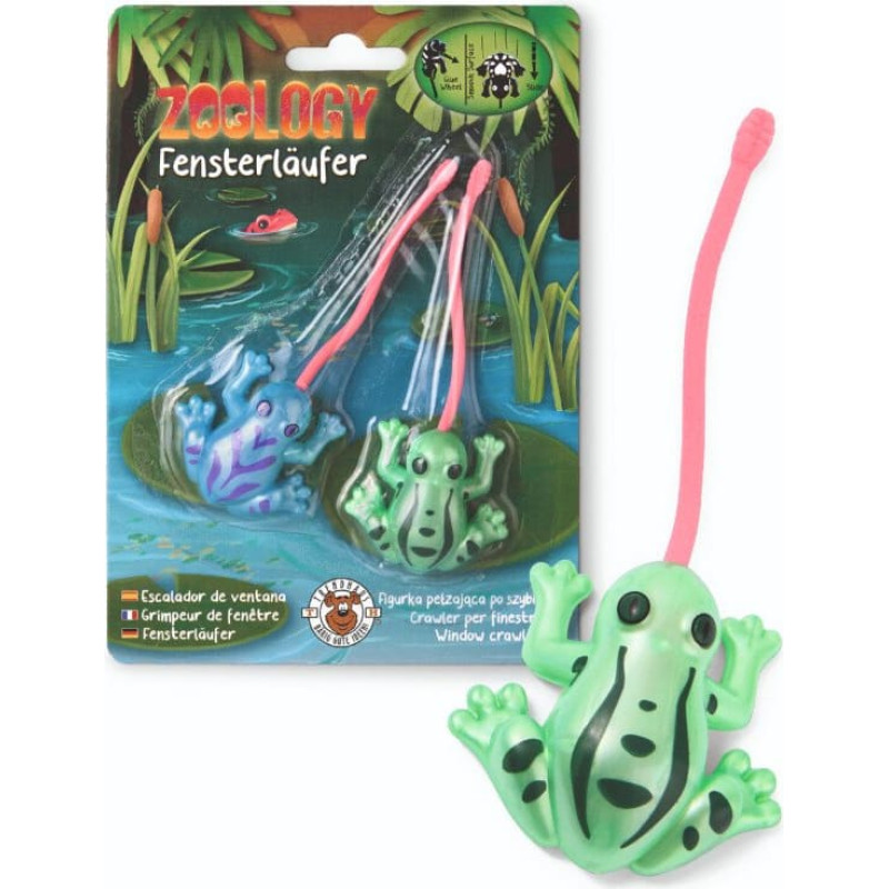 Trendhaus Zoology - Window crawler - Frogs (set of 2)
