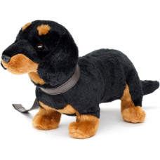 Uni-Toys Soft toy Dachshund with collar, 28 cm