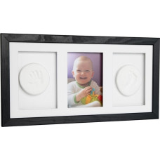 Odcisk Bobasa BABY HANDPRINT CLAY WITH TRIPLE FRAME NA