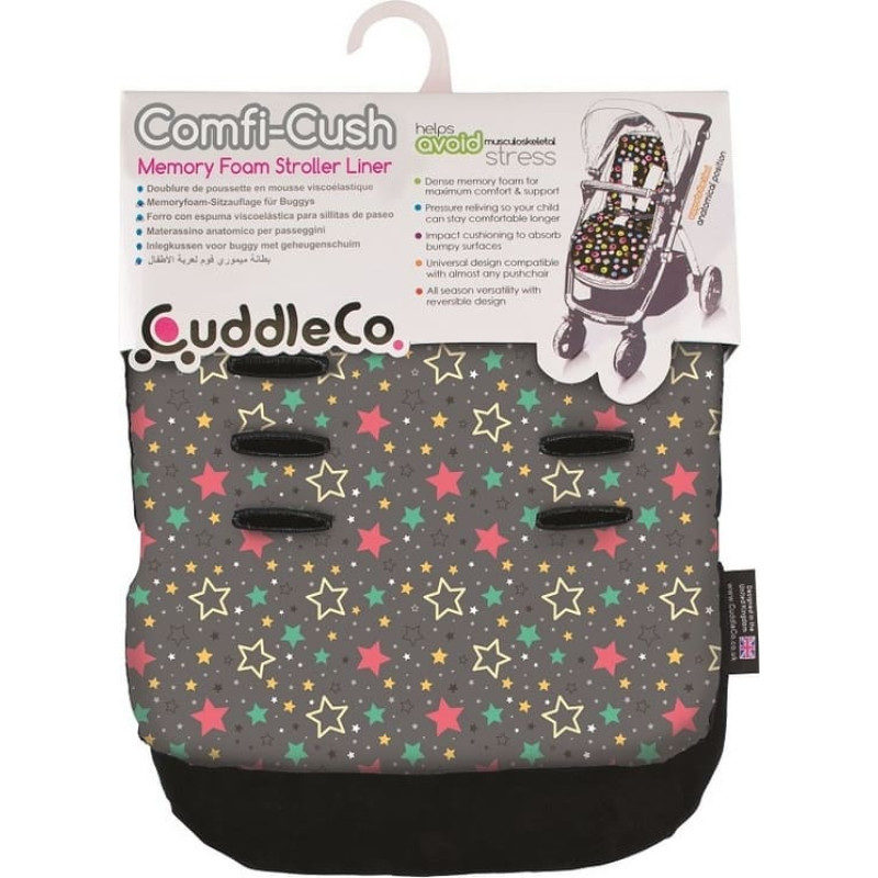 Cuddleco COMFI CUSH STROLLER LINER STAR BRIGHT